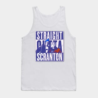 The Straight Outta Scranton - Lazy Scranton-The Office 2022 Tank Top